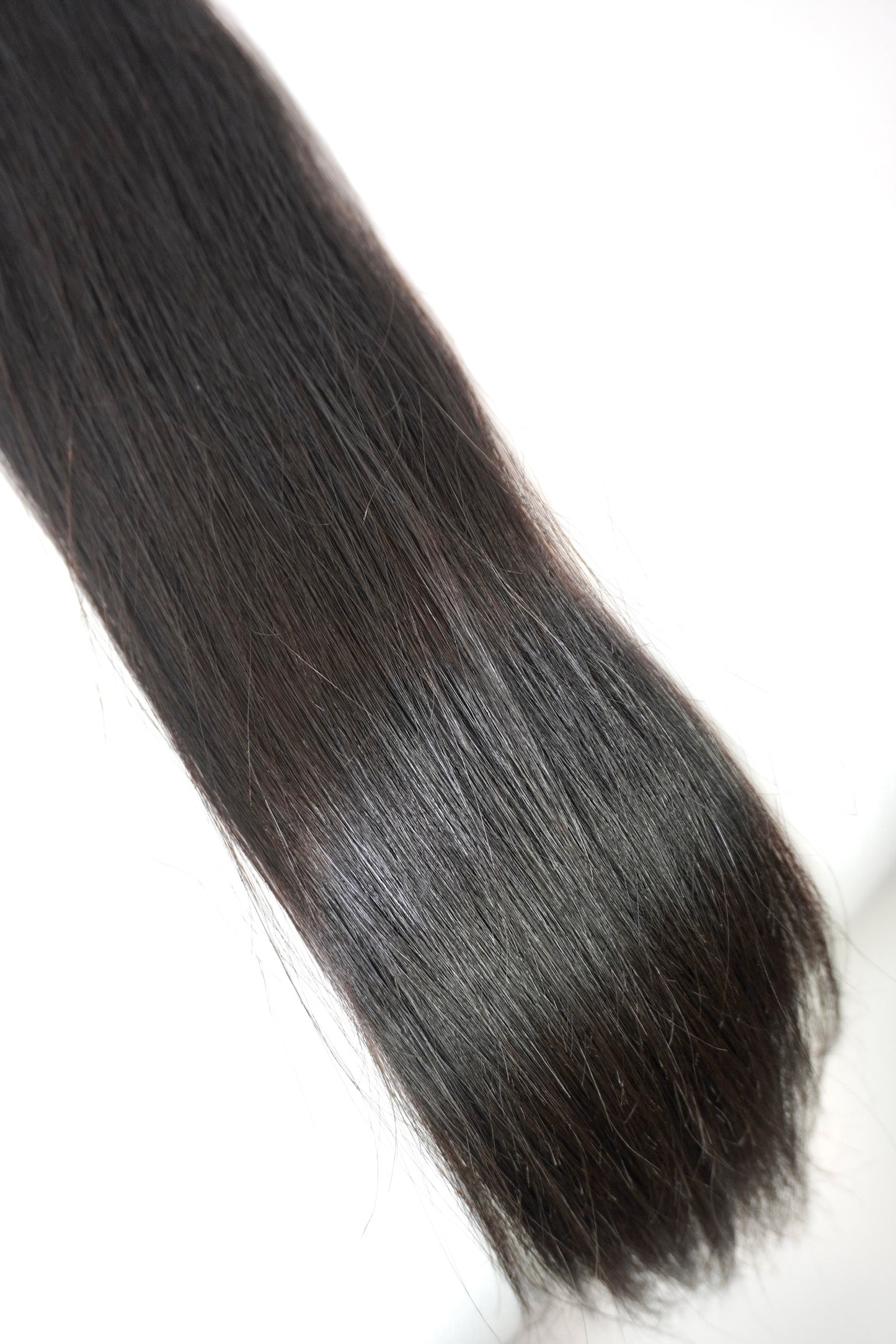 Ends of Raw Indian Straight Hair