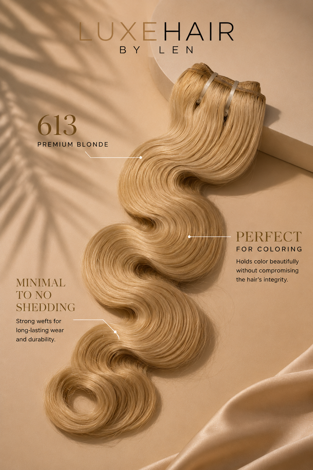 Blonde Raw Indian Hair Extensions