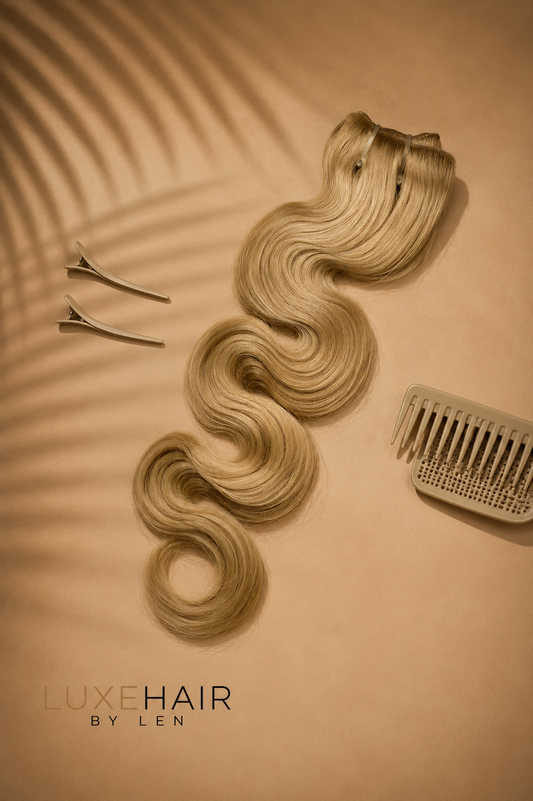 Blonde Raw Indian Hair Extensions